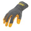 Estwing Leather Palm Work Glove with Elastic Sewn Extended Cuff, Large EWLPSC0610